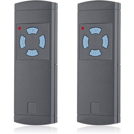 2 pièces Télécommande de Porte de Garage pour Hörmann HS4-868, HSE2-868, HSM4-868, Compatible avec Hörmann Blue Buttons 868.3MHz Télécommande pour Garage