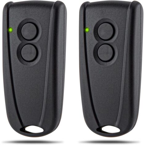 2 pièces Télécommande d'ouverture de Garage pour EcoStar RSE2 RSC2, 433.92mhz