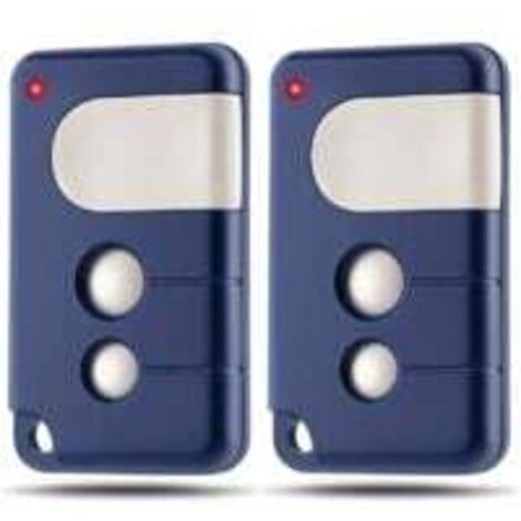 2 pièces télécommande Garage Compatible avec Chamberlain LiftMaster MotorLift 84335EML, 84333E, 94333E, 433,92MHz Télécommande Garage pour MotorLift ML500, ML700 TRIMEC
