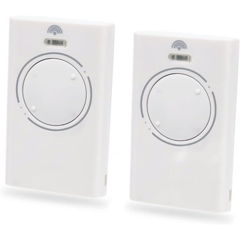 2 Pièces Telecommande Porte de Émetteur de Garage 868MHz,Telecommande Portail 2 Canaux Compatible avec XT4 868 SLH LR, XT4 868 SLH, XT2 868 SLH LR,