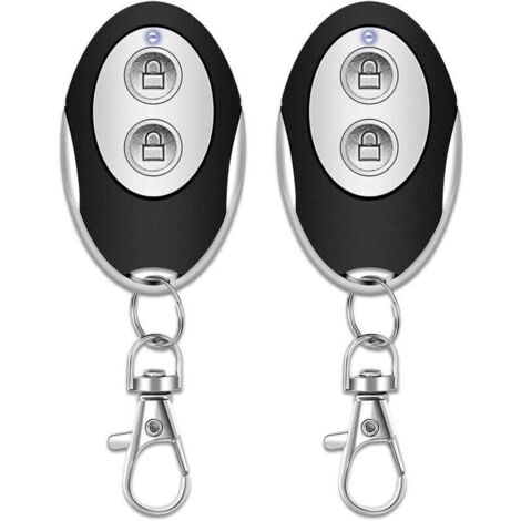2 Pièces Telecommande Universelle Portail, Telecommande Garage 433,92 MHz Telecommande Garage Universelle sans Fil pour modèles à Code tournant 433MHz ECOSTAR RSC2, RSE2 RSZ1
