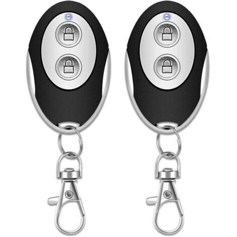 2 Pièces Telecommande Universelle Portail, Telecommande Garage 433,92 MHz Telecommande Garage Universelle sans Fil pour modèles à Code tournant 433MHz ECOSTAR RSC2, RSE2 RSZ1