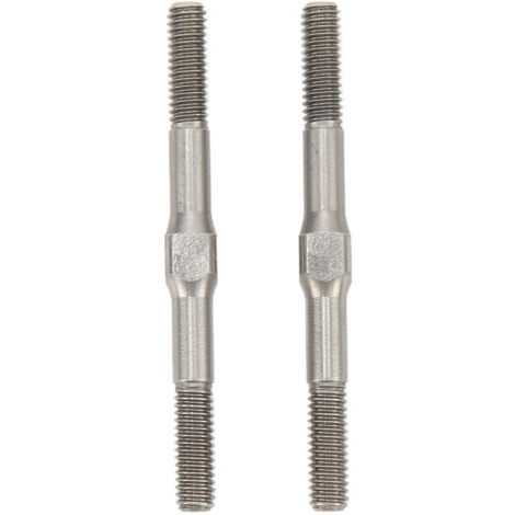 2 Pièces Tendeurs Acier RC Résistants à l'Usure, Barres de Traction pour Voitures RC 1/10, 48mm
