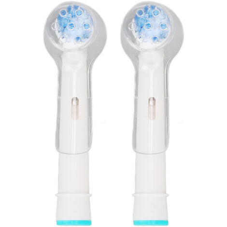 2 pièces Têtes de Brosse à Dents Électriques, Remplacement pour Brosse à Dents, Nettoyage Profond Quotidien Portable