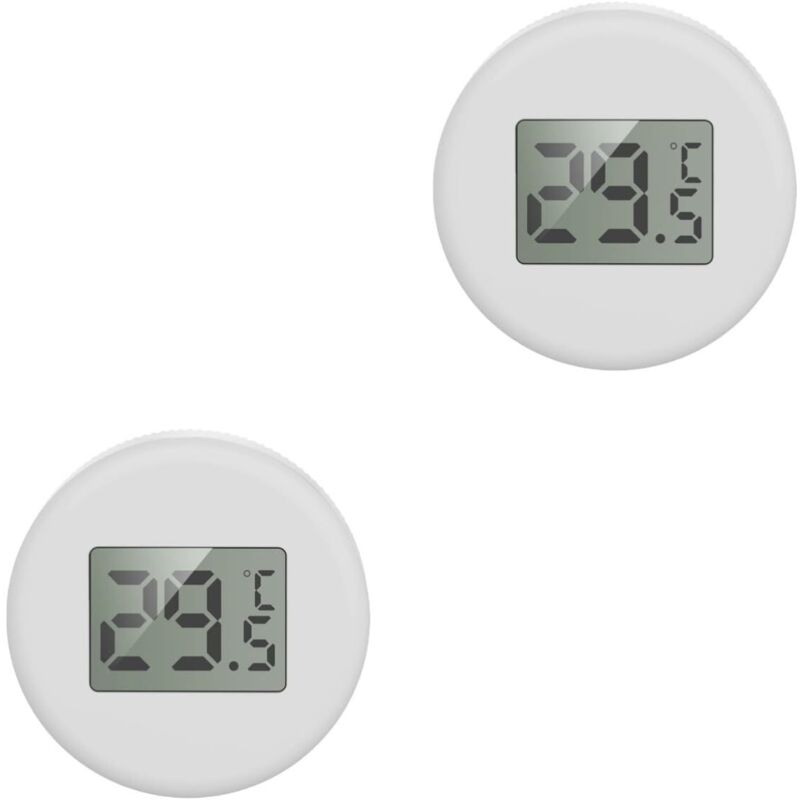 2 Pièces Thermomètre Submersible Thermomètre De Réservoir De Reptiles Densimètre, Humidimètre Thermomètre à Ventouse Thermomètre Pour Couveuse