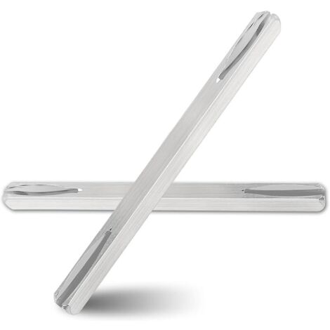2 pièces Tige de porte, Tige carrée 8 mm x 90 mm, Tige carrée de rechange en acier galvanisé, Tige carrée pour ferrure de porte, Tige de fixation en acier pour poignée de porte Tige en acier