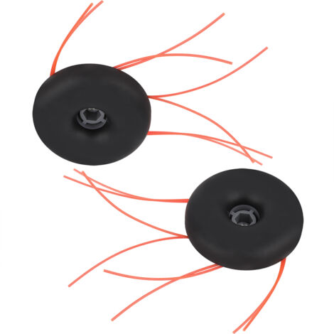 2 pièces universelles pour débroussailleuse, tête de coupe, coupe-herbe pour tondeuse à gazon