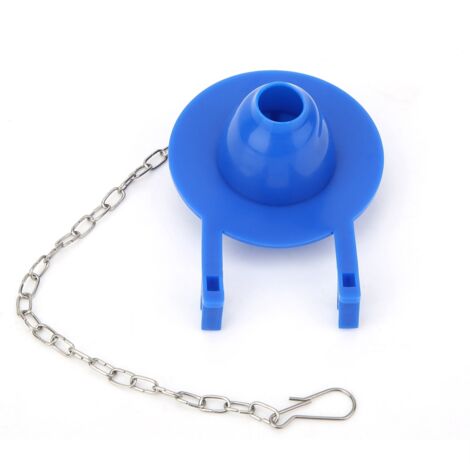 2 Pièces Valve d'Arrêt d'Eau 7,5 cm en Caoutchouc pour Réservoir de Toilette, Joint Étanche Robinet de Vidange