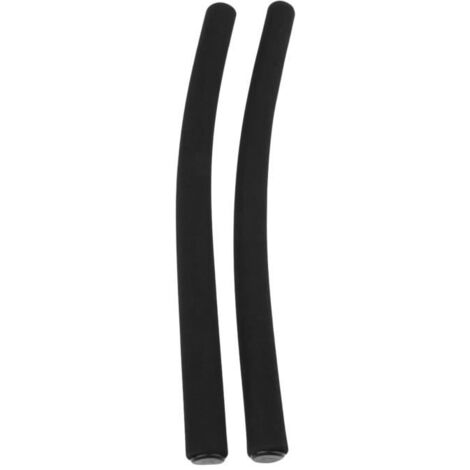 2 pièces vélo cyclisme manchon papillon antidérapant guidon mousse éponge couverture vélo poignée Noir mat