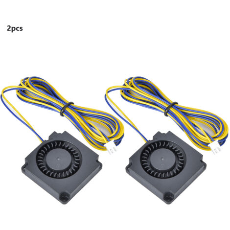 2 Pièces Ventilateur de Refroidissement en Métal KOONOVO pour Imprimante 3D Creality Ender 3 Pro