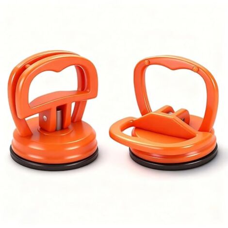 2 Pièces Ventouse Carrosserie, Mini Debosselage Carrosserie, Ventouse Vitrier pour Ordinateur et Téléphone Écrans, Miroir, Carreaux, Réparation Bosses Voiture, Verre