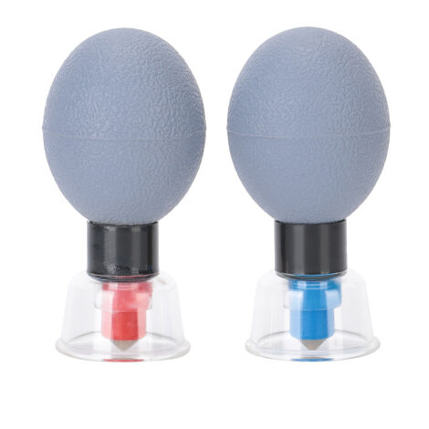 2 pièces Ventouses Magnétiques Portables pour Thérapie par Succion - Appareil de Détente à Ventouse de 3 cm