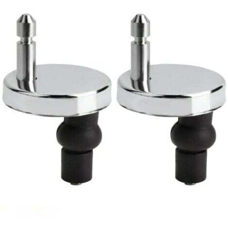 2 pièces vis pour abattant WC, charnière pour abattant WC fixation abattant WC couvercle WC acier inoxydable, pièces de réparation abattant WC, vis abattant WC accessoires