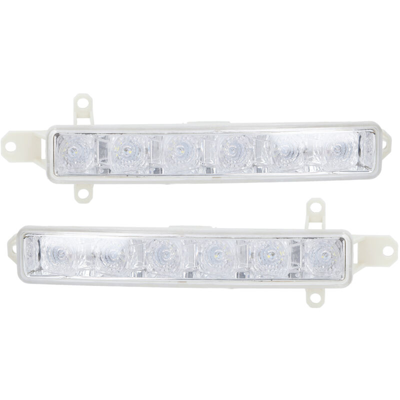 Jeffergarden - 2 pièces voiture feux diurnes 5520280 6 led lumière lumineuse remplacement résistant à la chaleur pour Peugeot 301 308S 408