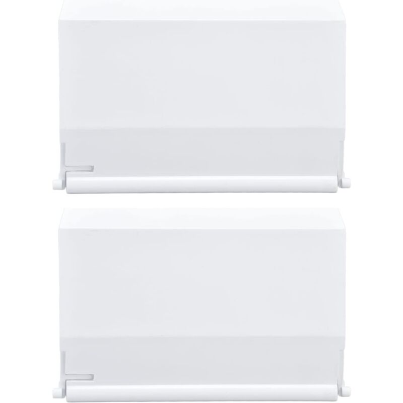 2 Pièces Volet de Skimmer Piscine, 19.5 x 14 cm Piscine Filtre écumoire Porte Déversoir pour Skimmer, Déflecteur de Déversoir de Porte de Piscine,