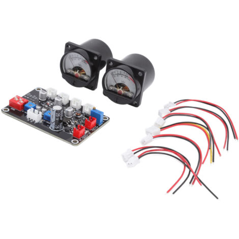 2 pièces VU-mètre pour amplificateur, tableau VU avec carte pilote, 12V-18V, studio d'enregistrement