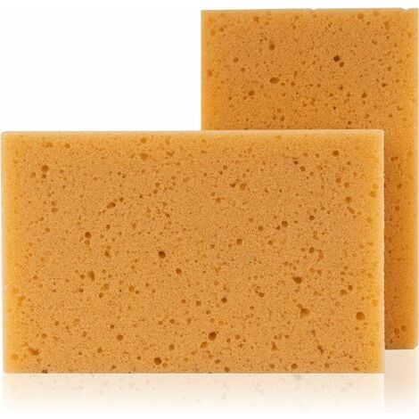 Jumbo Car Sponge 3 Pack - Forgiving On Paint, Scratch Free, Absorbent,  Effortlessly Removes Dirt, Exterior And Interior Cleaning