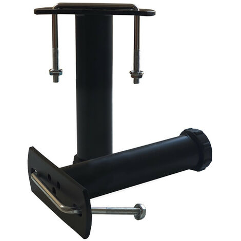 2 pieds de liaison métal H 14 à 25 cm pour sommier métal
