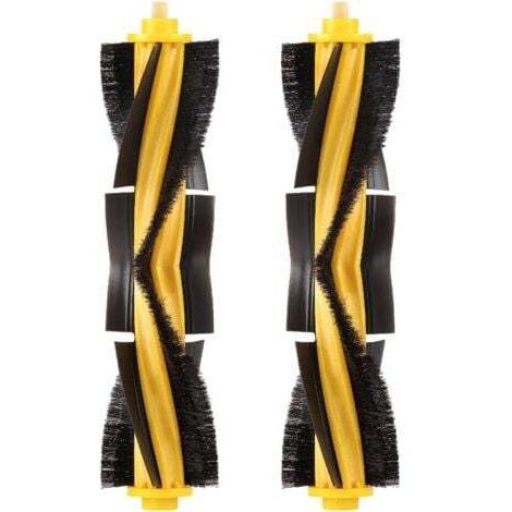 (2 piezas) Cepillos de rodillo y cepillo principal, piezas de repuesto para aspiradora robot Ecovacs DEEBOT OZMO 920 950 T8 AIVI Max T9 T5 N5 N7 N8+ N8 Pro DX55 DX93 DJ65