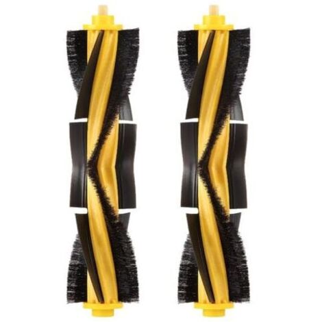 (2 piezas) cepillos de rodillos, cepillos principales, repuestos para Ecovacs DEEBOT OZMO 920 950 T8 AIVI Max T9 T5 N5 N7 N8+ N8 Pro DX55 DX93 DJ65 robot aspirador