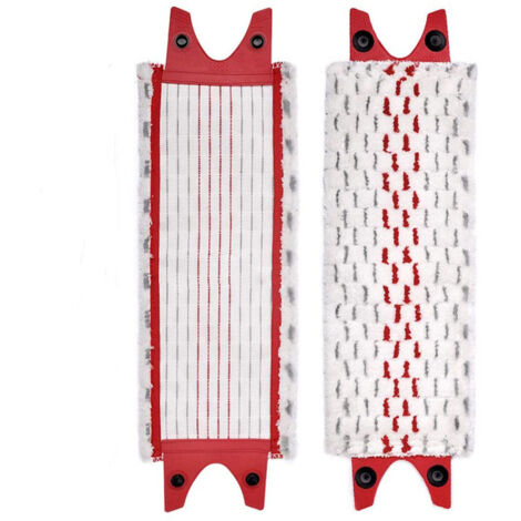 2 piezas compatibles con el repuesto de mopa Vileda UltraMax, cabezal de mopa con pulverizador Microlida, paño plano para mopa.