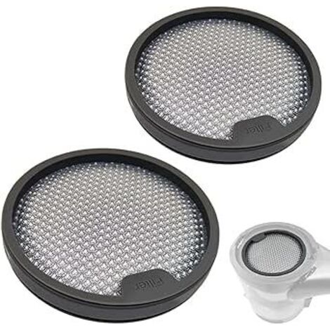 2 piezas de accesorios de prefiltro Hepa para Xiaomi G9 G10, para Dreame T10, T20, T30, T20 Pro, T30 NEO, R10, R10 Pro, R20, R20, Z10 Aspiradora de estación, repuestos de filtro lavables y reutilizabl