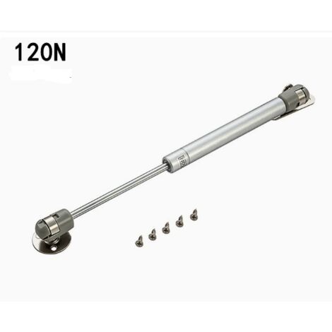 2 piezas de amortiguadores hidráulicos de gas de 120 N para muebles, amortiguadores de gas neumáticos para levantar puertas, armarios, muebles de cocina y alacenas.