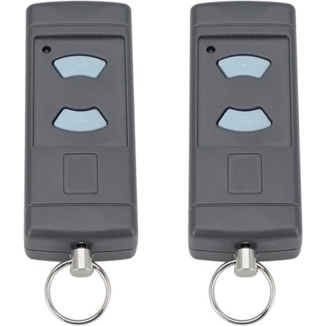 2 piezas de repuesto de transmisor de garaje de botón azul de 868 MHz para HORMANN HSE2-868 HSM4-868 HSE4-868 compatible con Tubauto HSM4-868 HS4-868
