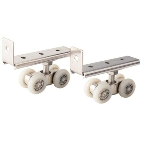 2 piezas de rodillos para puertas correderas, armario, puerta corredera, armario, alacena, ventana