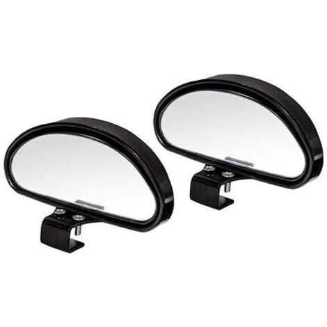 (2 piezas) Espejo retrovisor WildAuto Espejo de conducción acompañado Espejo de punto ciego Espejo de punto ciego Espejo de conducción acompañado para todos los automóviles - Espejo convexo Ángulo aju