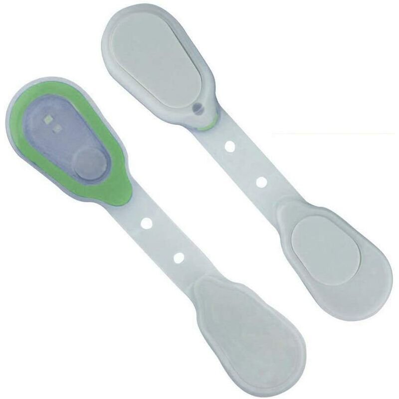 

2 piezas multifunción con lámpara LED de clip magnético, luz nocturna intermitente de seguridad para corredores, corredores, caminantes, ciclistas,