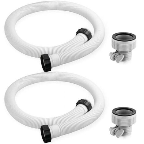 (2 piezas) para accesorios de bomba de filtro de manguera de piscina Intex, adaptador de manguera de piscina Intex