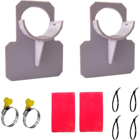 2 Piezas Protección Contra Torceduras de Plástico, Soporte Tubo Piscina, Soporte Manguera Piscina, Accesorios para Piscina, para Tubo de Natación