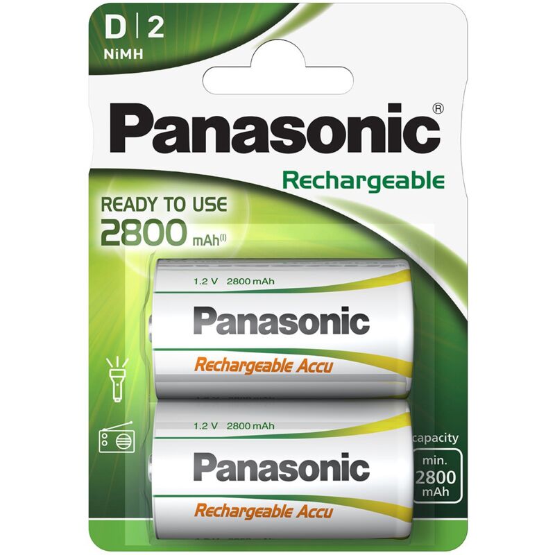 2 Piles rechargeables d LR20 HHR-1SRE 2 Piles rechargeables d LR20 HHR-1SRE
