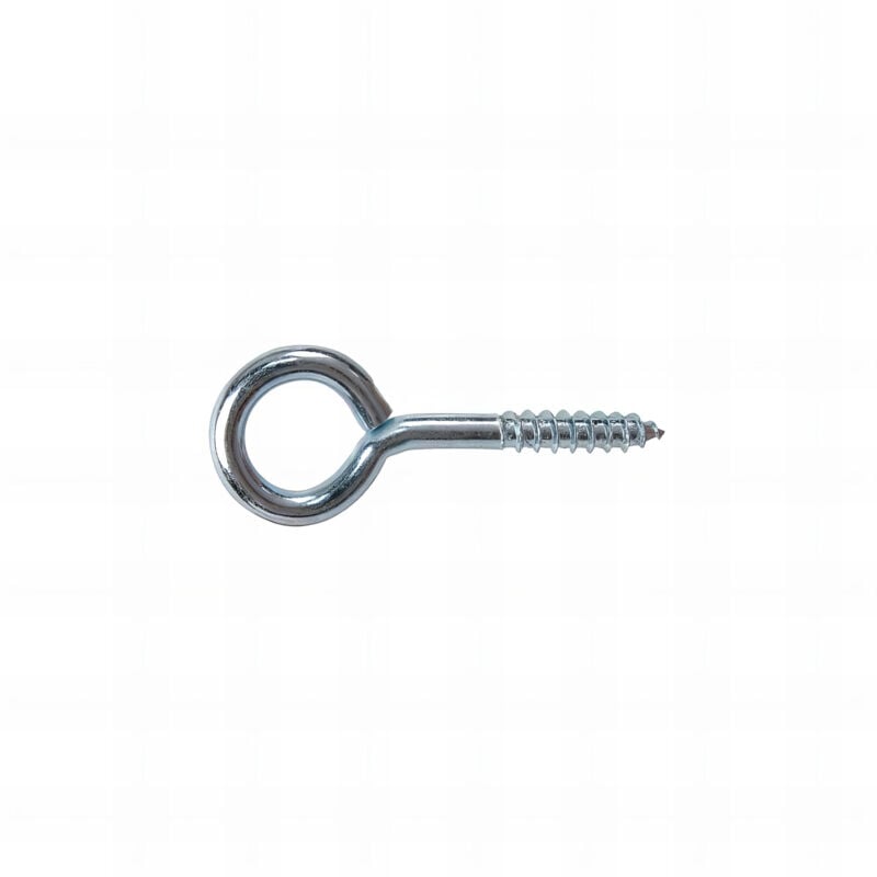 2 pitons filet bois acier zingués diamètre 6,0 mm - Longueur 60 mm