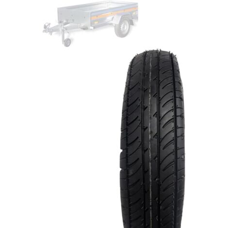 2 Pneumatici 4.00 – 10 + Camere Pneumatici Rinforzati 4 PR TUBE TYPE per ruote Carrello Appendice Rimorchio Barca Gomme 60J