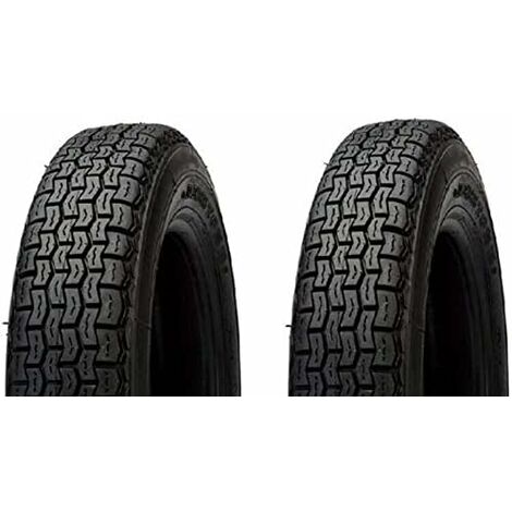 2 PNEUMATICI  4.00-12 COPPIA GOMME POSTERIORI COPERTONI D 817 8PR COMPATIBILI CON APE CAR PIAGGIO TM 703
