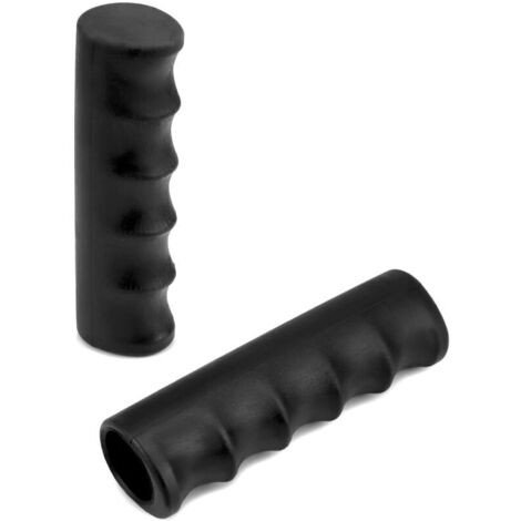 2 poignées antidérapantes pour brouette/vélo, diamètre intérieur 25 mm, longueur 12 cm