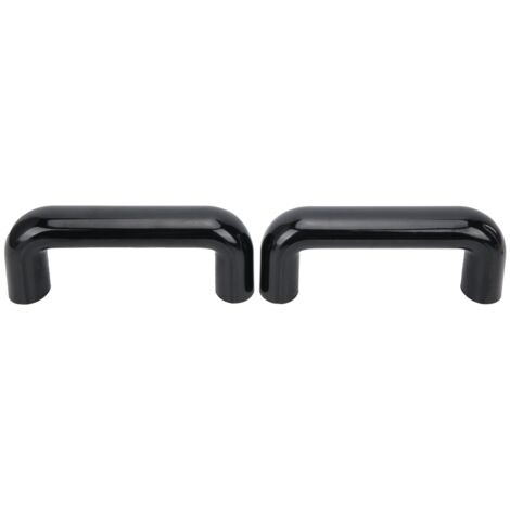 2 Poignées de Tirage Industrielles M6x114 22mm pour Portes de Machine et Armoires, Anti-Statique