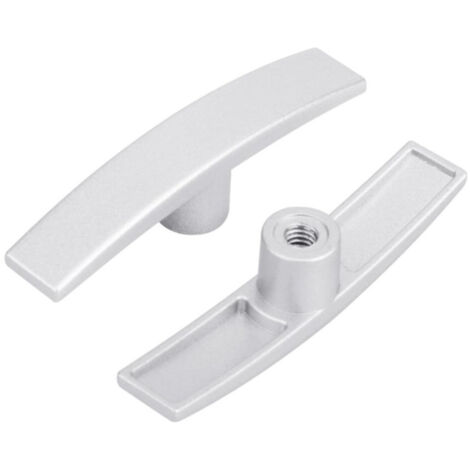 2 poignées de vanne d'évacuation pour VR T1003-6MN, de remplacement pour les poignées en T de vanne de vidange de camping-car Camco Valterra. Compatibles avec les vannes à guillotine de 1 1/2'' et 3''