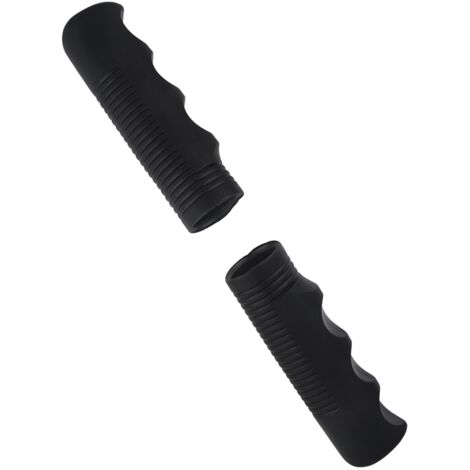 2 Poignées Ergonomiques Anti-Dérapant pour Fauteuil Roulant - Revêtement Caoutchouc Doux, Installation Rapide et Universelle