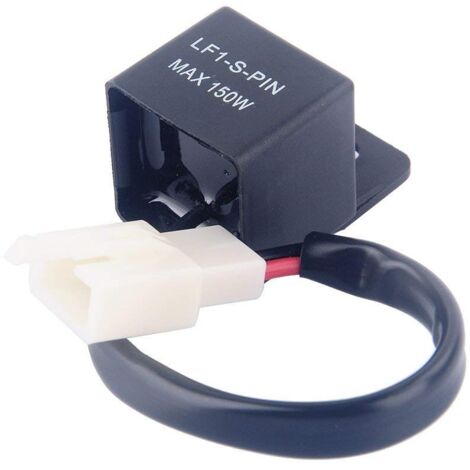 2-poliges 12-V-LED-Blinkrelais für Auto und Motorrad