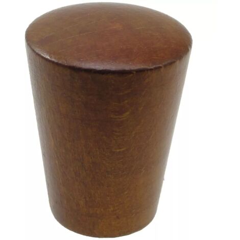 2 pomoli meteo per bastone ø28mm - colore teak.