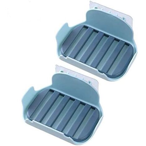 2 porte-savon en plastique sans BPA
