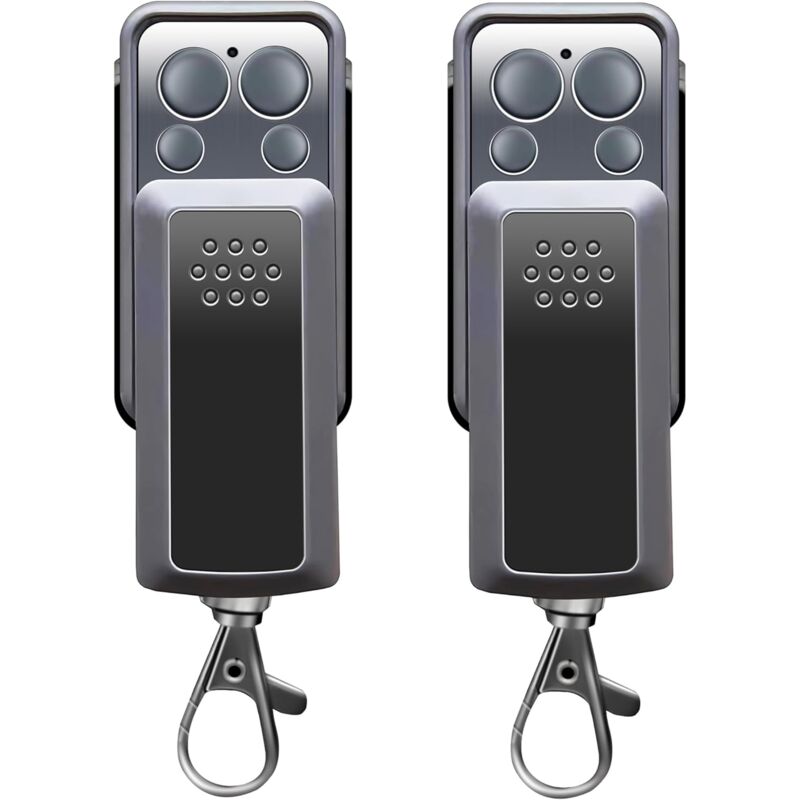 2 pour 114253 AVIDSEN Télécommande Motorisation Portail Porte de Garage Garantie de 3 Ans