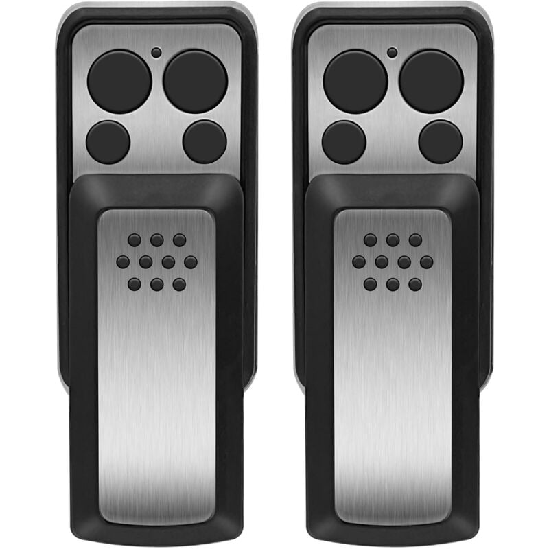 2 pour 114253 AVIDSEN Télécommande Motorisation Portail Porte de Garage Garantie de 3 Ans