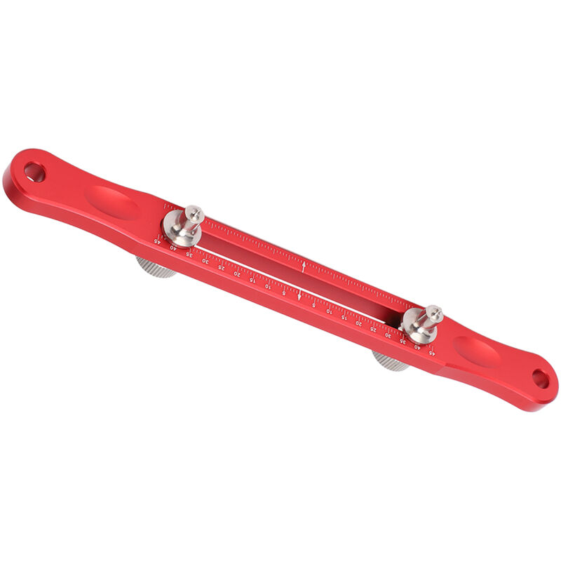 2 Prong Watch Back Cover Opener Stainless Steel Watch Back Case Removal Maintenance Tool Red