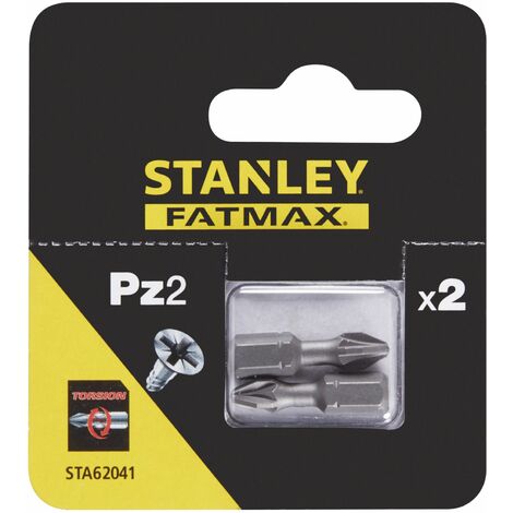 2 puntas de Torsion 25mm Pz2 STY-STA62041-XJ