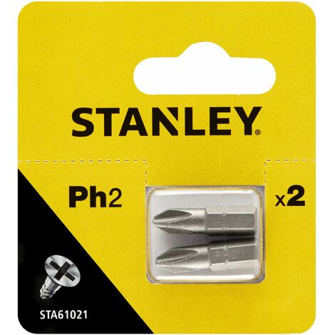2 puntas PhilipsPh2 25mm  STY-STA61021-XJ