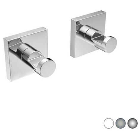 2 PZ APPENDIABITI MOD. HOTEL MAISON Bianco cm 5 x h. 5 x 4,5